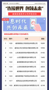 連接世界，創(chuàng)領未來 威海信息技術公司評選活動聚焦計算機軟件開發(fā)與運維服務